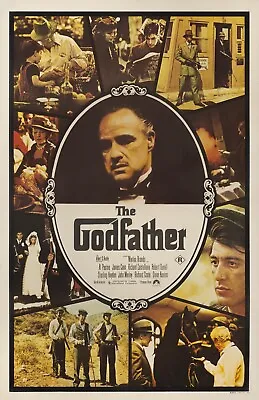 The Godfather Movie Poster (h) - Marlon Brando - 11 X 17 Inches • $13.96