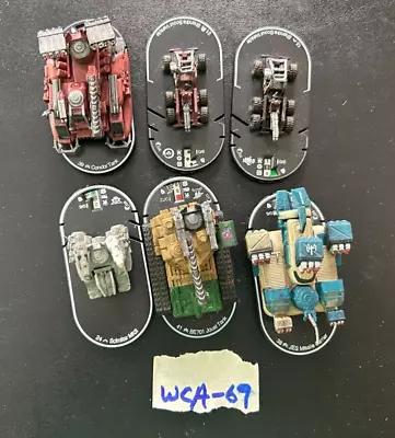 Mechwarrior Vehicles Lot WCA-69 • $9.99