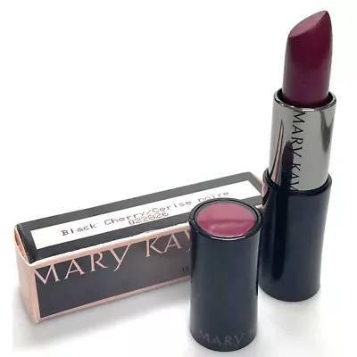 New Mary Kay BLACK CHERRY Creme Lipstick .13 Oz. Full Size • $34.99