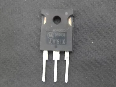 Motorola Mjw16110 To-3p Power Transistors 15 Amperes 400 Volts - Fast Shipping • $6