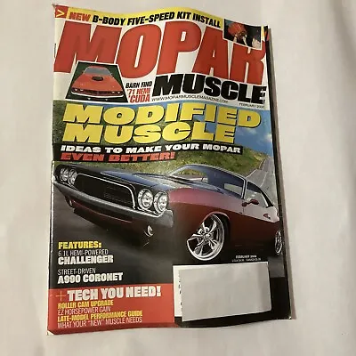 Mopar Muscle Magazine February 2008 • $5.12