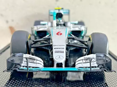 Spark F1 1:18 N Rosberg Mercedes W07 Collector Collection With Carbon Fiber Case • $10