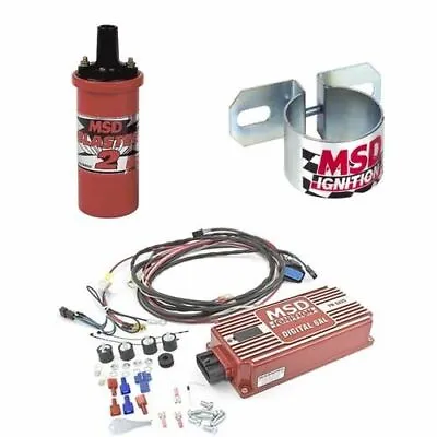 MSD 9951 Ignition Kit - Digital 6AL Box/Blaster 2 Coil/Universal Coil Bracket • $464.95