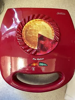 Sunbeam Mini Pie Maker Bakes 4 Mini Pies At Home In Minutes Safe Non-Stick • $28