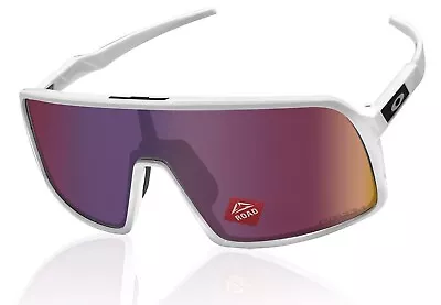 Oakley Sutro Sunglasses Matte White Frame Prizm Road Lens OO9406 NEW • $113.49