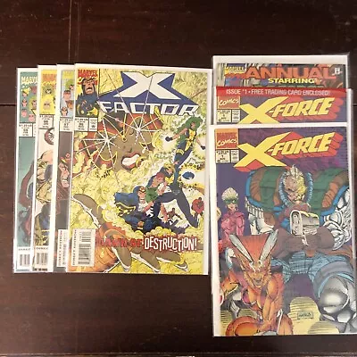 Marvel Comics X-Force Issue # 1 Annual 1998 & Sealed #1 X-Factor 96-99 Lot NM- • $0.99