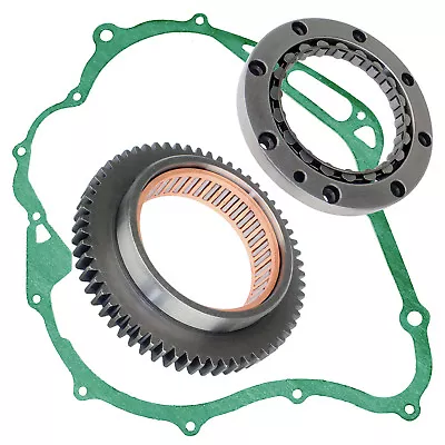 $52 • Buy Starter Clutch And Gear W/Gasket For Yamaha V Star 1100 Custom XVS1100 2000-2009