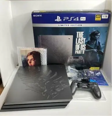 $1060.83 • Buy PS4 The Last Of Us II Limited Edition Pro 1TB Console Box PlayStation 4 [BX]