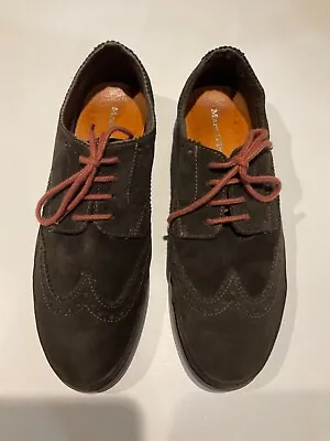 MARCO O’POLO Ladies Suede Brown Brogue Shoes Size 6 • £20