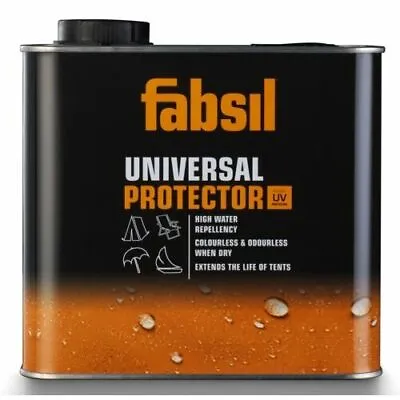 Fabsil 2.5L Litre Waterproof UV Protection Tent Awning Canvas Material Proofer • £21.95