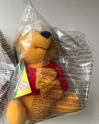 Winnie The Pooh McDonalds Happy Meal Toy 1998 Sealed Unopened  VINTAGE Plush • £4.99