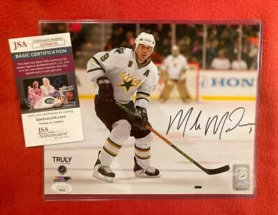 JSA Authentic Autograph Dallas Stars MIKE MODANO Signed 8x10 Photo Sponsor Proof • $99