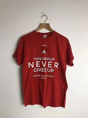 £19.99 • Buy Vintage Leyton Orient O's 2014 League 1 Wembley Playoffs Supporters Shirt Medium