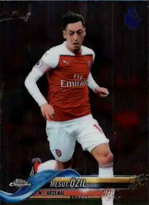 2018-19 Topps Chrome Premier League #90 Mesut Ozil Arsenal Soccer Card  ID:32988 • $2.99