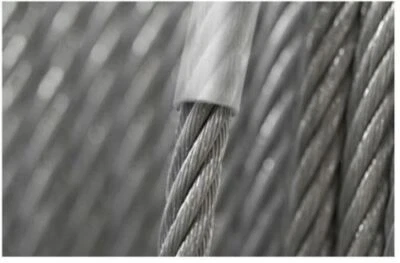 £2.88 • Buy 7mm Galvanised Steel Clear PVC Plastic Coated Wire Rope Boat Gym Washing Per M