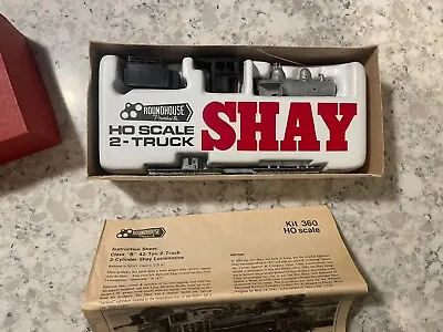 HO Roundhouse Model Die Casting MDC Two Truck Shay Kit 360 Complete • $160