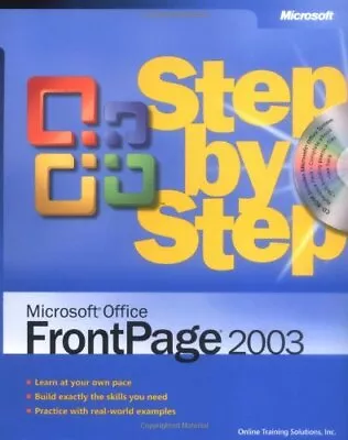 Microsoft Office FrontPage 2003 Step By Step Microsoft • $7.69