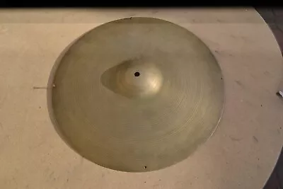 1960s VINTAGE ZILDJIAN AVEDIS 18  CYMBAL 1850g • $185.99