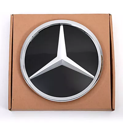 For W204 C B W245 GLK C180 C200 Front Emblem Star Mirror Glass Grille Badge Snap • $34.95