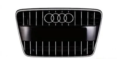 Audi Q7 Radiator Grille Gloss Black S Line Grille V12 Chrome Front Grille Fins 4 • £414.04