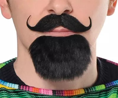 Fiesta Moustache And Goatee Set • $10.99