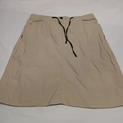 Mountain Hardware Hiking Skirt Womens 10 Cargo Quick Dry Lightweight Packable • $19.97