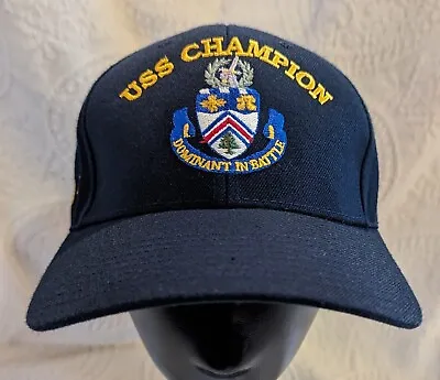 USS CHAMPION MCM4 The Corps US Navy Baseball Cap Hat One Size • $20