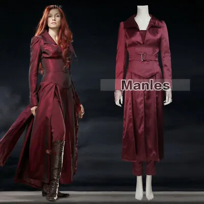 $46.91 • Buy X-Men Dark Phoenix Jean Grey Women Cosplay Costume Red Suit Halloween