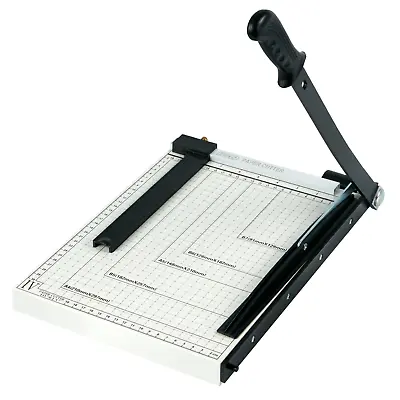 Heavy Duty Professional A4 Paper Guillotine Cutter Trimmer Machine Home Office • £11.95
