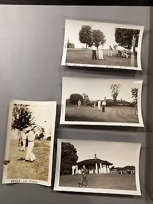 Vintage Golf Original 4 Photo Lot • $9.99