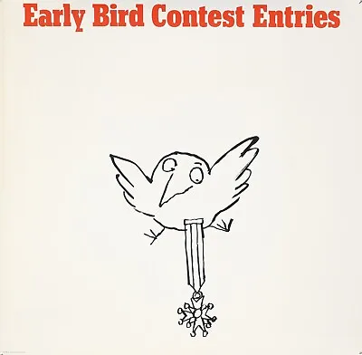 Original Vintage Poster Ungerer Schrafft's Early Bird Valentine Contest Medal • $250