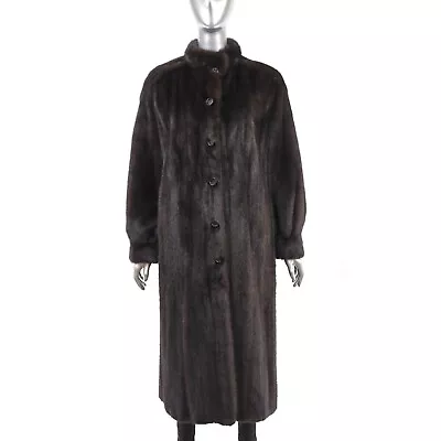 Mahogany Mink Coat - Size S • $800