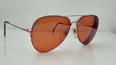 Vintage Metzler 7830 Gold Metal Pilot Sunglasses FRAMES ONLY Germany • $20.40