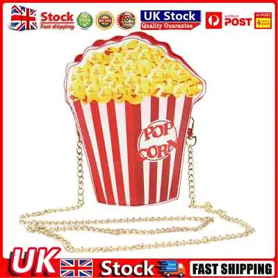 £7.10 • Buy Woman Cupcake Hamburger Chain Bag Popcorn Crossbody Messenger Bag (Popcorn H1