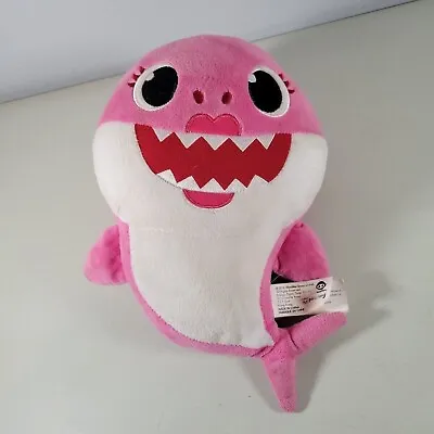 Baby Shark Singing Plush Pinkfong Brooklyn Pink Shark Soft Toy 14  • $11.02