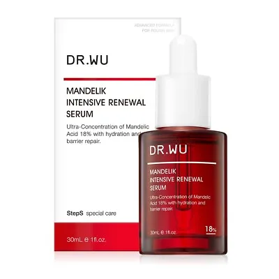 Dr.Wu Intensive Renewal Serum With Mandelik Acid 18% 30ml (1 Oz) • $42.99
