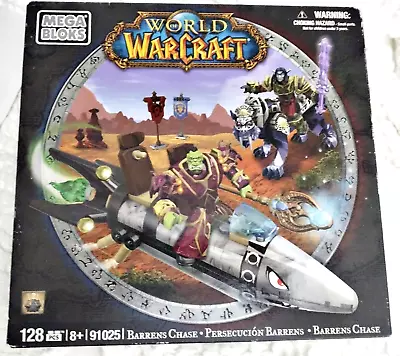 World Of WarCraft Barrens Chase Mega Bloks Building Set NEW- 91025 - 128 Pc • $18.99