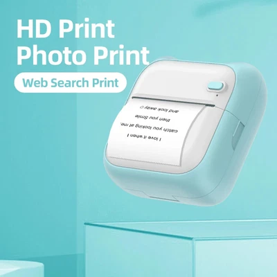 $30.49 • Buy Small Wireless Pocket Thermal Printer Inkless Mobile Printing Machine For Photo