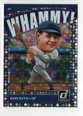 2021 Panini Donruss W1 Babe Ruth SP Whammy Case Hit SSP Yankees  • $99.99