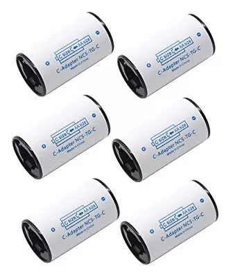 LAMPVPATH (Pack Of 6) C Battery Adapter AA To C Battery Adapter Converter Space • $11.44
