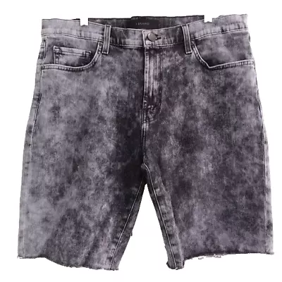 J Brand Relaxed Fit Eli Denim Cut Off Jean Shorts In Ghoste Size 34 Mens • $29