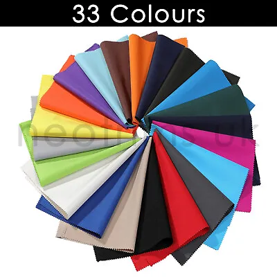 Waterproof Canvas Fabric Material 600 Denier Thick Heavy Duty Outdoor Neotrims • £7.95