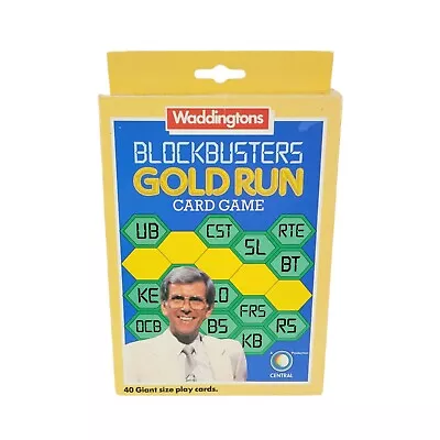 Vintage Blockbusters Gold Run Card Game By Waddingtons 1985 • £6.99