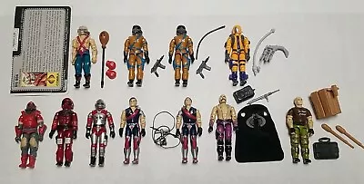 Vintage GI Joe Figure Lot 80s/90s ARAH~ 11 Figs Cobra Army! Vipers Big Boa+ • $59.99