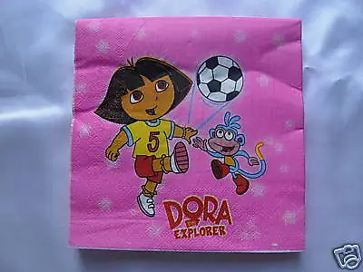 £2.75 • Buy DORA  Children Kids Girls Birthday Party Napkins,Decorations 20 Pcs