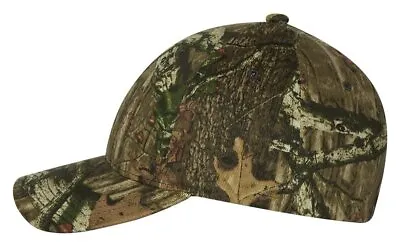 Flexfit Mossy Oak Camouflage Cap • $14.99