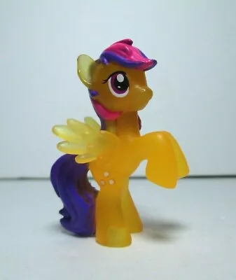 2013 My Little Pony FiM Blind Bag Wave #8 2  Transparent Neon Sunny Rays Figure • $3.25