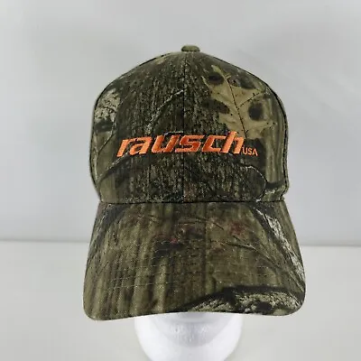 Mossy Oak Rausch USA Camouflage Snapback Adjustable Hunting Hat • $11.99