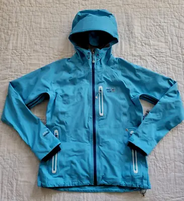 MOUNTAIN HARDWEAR  Women's Dry Q Jacket Coat Aqua BLUE Size M **Excellent** • $59.99