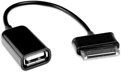 30 Pin To Female USB Adapter OTG Cable Compatible For Samsung Galaxy Tab 2 10.1 • £3.45